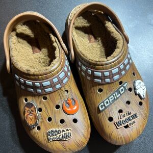 Chewbacca Star Wars Brown Crocs
